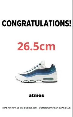 Nike Air Max 95 Big Bubble 26.5cm