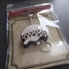 ONEPIECE トラファルガー・ロー 帽子型ラバーリールキーホルダー