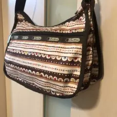 LeSportsac レスポートサック ショルダーバッグ 大容量 総柄