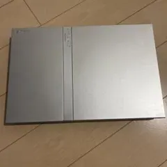 ジャンク品　SONY プレイステーション2 薄型シルバー 本体+メモリーカード付