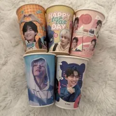 BTS テテ 紙コップ