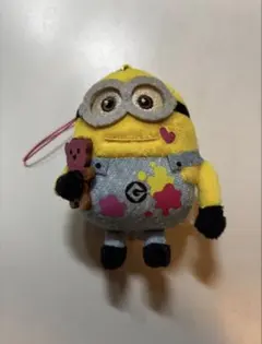 ミニオン ぬいぐるみ キーホルダー ユニバーサルシンガポール限定 ボブ パズル