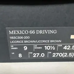 Onitsuka Tiger MEXICO66 DRIVING Brown9