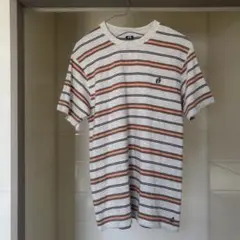 Hang Ten ボーダーTシャツ グレー オレンジ160S〜M美品のサムネイル