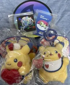 PIKACHU DINER ハンバーガー&ハート マスコット ピカチュウダイナー