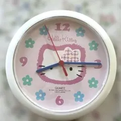 1999年 ハローキティ ウォール&モーニングクロックセット 平成レトロ