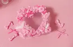 ピンク ホイップデコケース 量産型 地雷系 平成女児