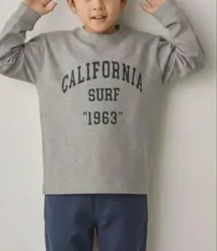 サンスーシ キッズ 140 プリントTシャツ 長袖Tシャツ 綿100％ 新品