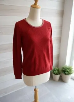 ROPÉ PICNIC 赤ニット 40