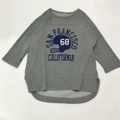 チャンピオン フットボール Tシャツ スウェット 90s風 アメカジ L