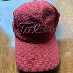 Titleist ゴルフ キャップ レッド