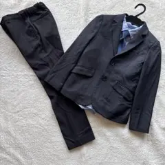 GLAZOS 男の子 スーツ 140 黒 卒業式