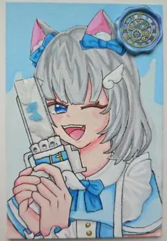 オリジナル手描きイラスト