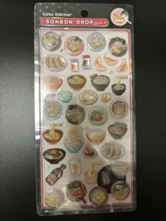 ボンボンドロップシール　和柄　ラーメン　正規品