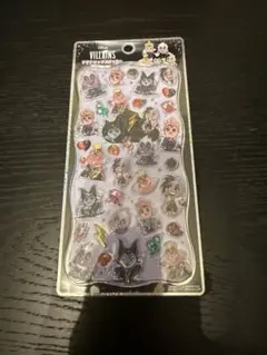 プチドロップステッカー　ヴィランズ