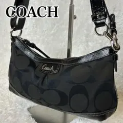 Y2K COACH Signature Patent Hobo 2way Bag