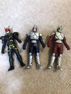 仮面ライダー ソフビ3体セット