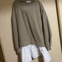 DRESKIP 切り替えカットソー