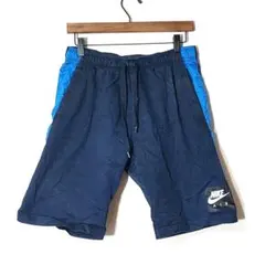 ナイキ（S）ハーフパンツ　ショートパンツ　ブルー　ナイキエア　スポーツウェア