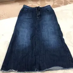 デニムロングスカート デニムスカートのサムネイル