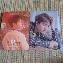 INFINITE ウヒョン　2023 ペンミ　フォトカードホルダー　直筆サイン INFINITE ウヒョン 2023 ペンミ フォトカードホルダー 直筆サイン