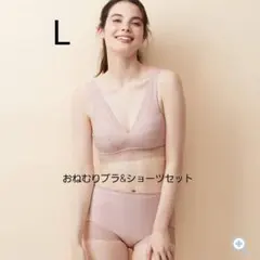 トリンプ　おねむりブラ＆ショーツセット Lサイズ
