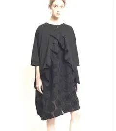 gomme スター柄変形カットソーワンピース