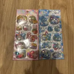 【最終値下げ】あわわちゃん　ハッピーマーチ　スパンコールパーティ　シール