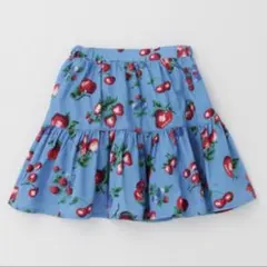 新品　アナスイミニ　レトロフルーツ柄スカート