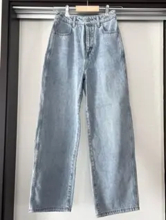 【GLOBAL WORK】GOODデニムバギーパンツ　Sサイズ