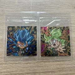 ドラゴンボールウエハースシール 5000枚ブロリー 20000枚ゴジータ 連番