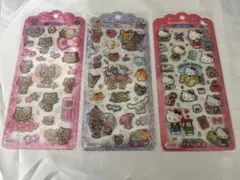 【正規品】サンリオドロップジェリーシール3枚セット日焼けキティ ハローキティ