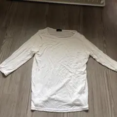 Re:EDIT ホワイト 七分袖 トップス