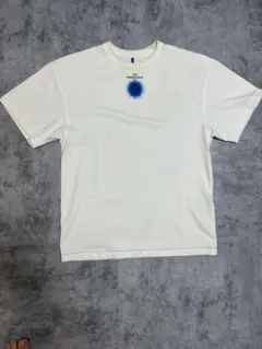 新品 ADERERROR ホワイト Tシャツ M サイズ ステッカー付き - メルカリ