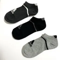 adidas ショートソックス 3足セット
