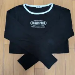 INGNI 長袖Tシャツ ブラック ロゴ刺繍のサムネイル