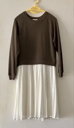 センスオブプレイス　ワンピース　スウェット プリーツスカート アーバンリサーチ