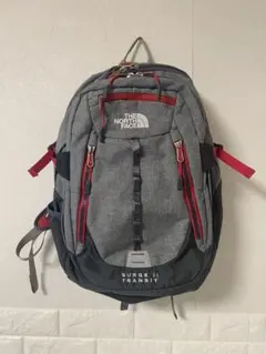 ノースフェイス　リュックバックパックSurge II Transitグレー