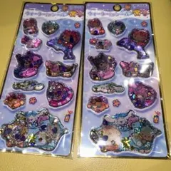 【日焼けキティ】ウォーターシール ラインストーンシール　2シート