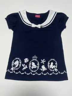 ディズニープリンセス　アリエル　子供服　120㎝　トップス