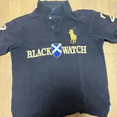 Polo by Ralph Lauren ポロシャツ ブラック ナンバリング