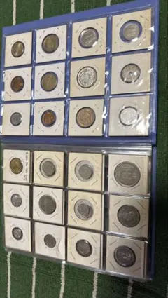 166 foreign old coins 2 albumのサムネイル