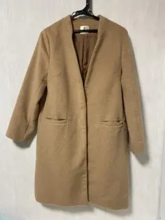 ブージュルード　ベージュ ロングコート