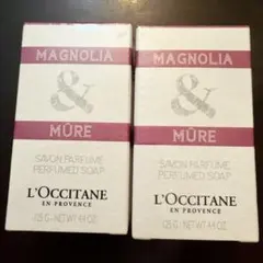 新品未開封 ロクシタン マグノリア パフュームソープ 125g 2個