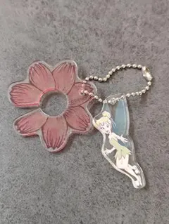 ティンカーベル アクリルキーホルダー 桜