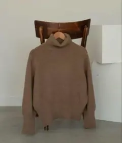 Amiur　high neck chewy knit　ニットのサムネイル