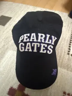PEARLY GATES ゴルフキャップ ブラック