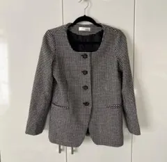 lilybrown チェック柄 テーラードジャケット サイズF