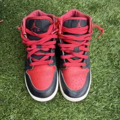 NIKE AIR JORDAN スニーカー ブラック レッド