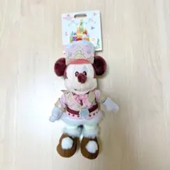 ディズニー ミッキー ぬいぐるみ キーチェーン 上海ディズニー クリスマス